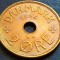Moneda istorica 2 ORE - DANEMARCA, anul 1935 * cod 4943 C = EXCELENTA