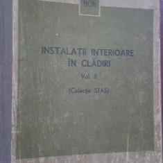 Colectie STAS Instalatii interioare in cladiri vol 2