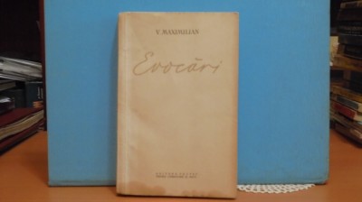 V. MAXIMILIAN - EVOCARI - VIATA MARELUI ACTOR [1882- 1959] DE TEATRU SI FILM - foto