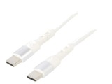 Cablu USB-C 2.0 1,8m Alb