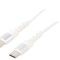 Cablu USB-C 2.0 1,8m Alb