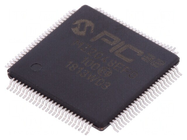 Microcontroler PIC32MZ 2048kB SMD TQFP64 2.2-3.6V