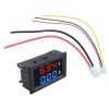 Voltmetru Ampermetru Digital DC 0-100V 0-10A, Panou LED, Tensiune Curent
