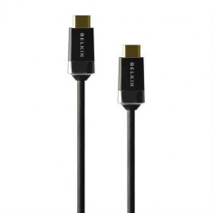 Cablu Belkin HDMI - HDMI High Speed Gold 5m Black foto