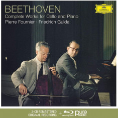 Beethoven: Complete Works for Cello and Piano(CD2+Blu-Ray Audio) | Pierre Fournier, Friedrich Gulda