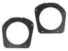 Set 2 distantiere pentru difuzoare auto, 130mm, MDF, BMW - DMBMW12