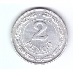 Moneda Ungaria 2 pengo 1941, stare buna, curata, mici depuneri de material