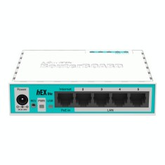 Router hEX Lite, 5 x Fast Ethernet, RouterOS L4 - Mikrotik RB750r2 SafetyGuard Surveillance foto