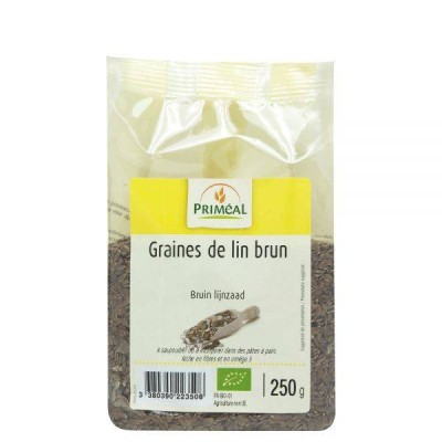 Seminte de In Brun Bio Primeal 250gr foto