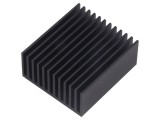 Radiator Negru cu Aripioare 50x45x22mm