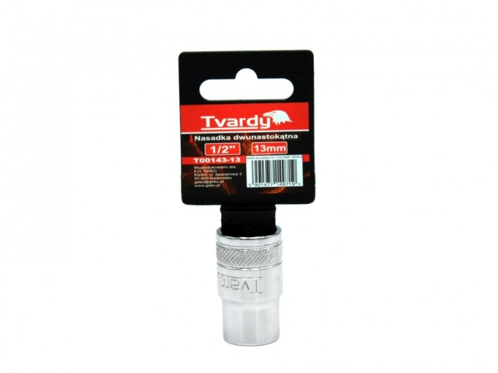 Tubulara de 12 puncte 1/2&quot; 13 mm, TVARDY T00143-13