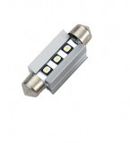 Bec LED Auto 360&deg; Light C5W 41mm, Chip Osram, Canbus, 3 Leduri 250 Lumeni, Universal