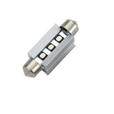 Bec LED Auto 360&deg; Light C5W 41mm, Chip Osram, Canbus, 3 Leduri 250 Lumeni