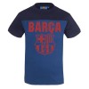 FC Barcelona tricou de bărbați Graphic blue - XL