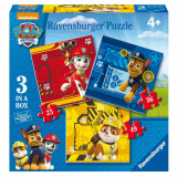 Puzzle 3in1 - Patrula Catelusilor | Ravensburger