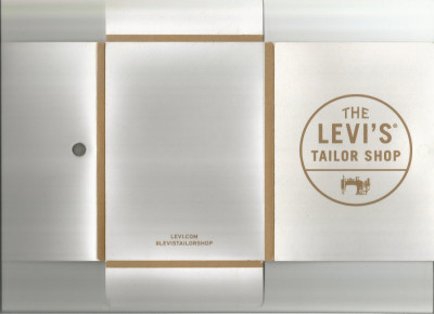 Statele Unite, The Levi&amp;#039;s Tailor Shop, set 5 cartoane format c.p.i. &amp;icirc;n etui foto