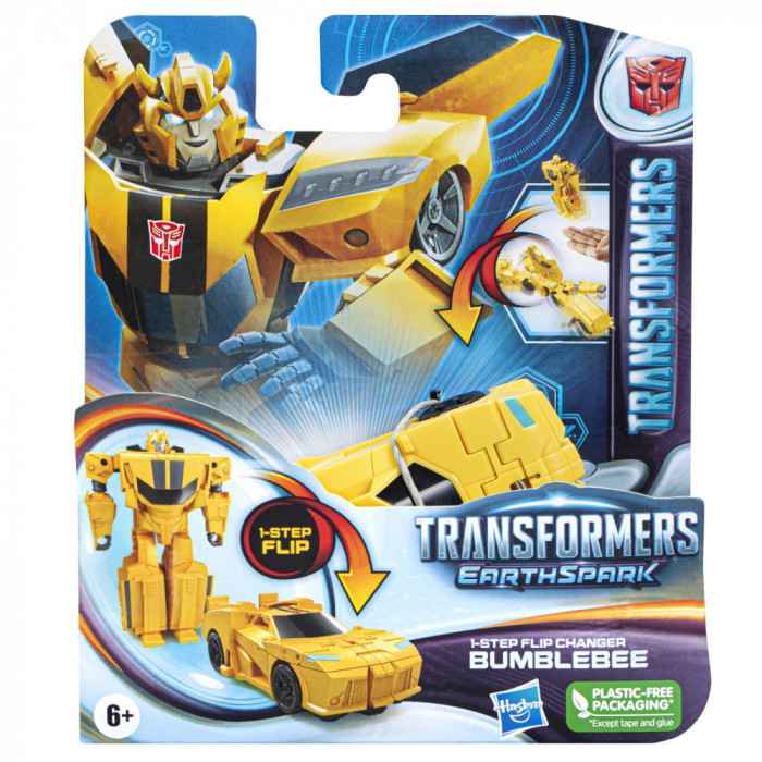 TRANSFORMERS 7 EARTHSPARK FIGURINA TRANSFORMABILA BUMBLEBEE 6CM SuperHeroes ToysZone