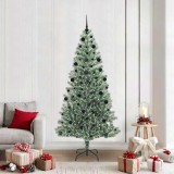 VidaXL Pom de Crăciun artificial cu zăpadă imitată și lumină LED 3396825