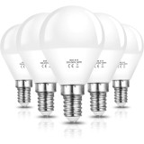 Bec LED E14 G45, 5 buc., 6W (echivalent 40W), 600 lm, 3000K Alb cald, Nedimabil
