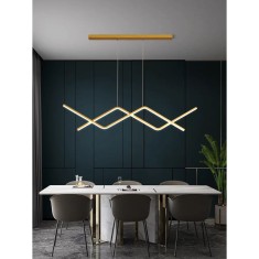 Lustra LED Gold
