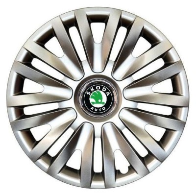 Set 4 Capace Roti 16 inchi (R16) Model 412, Pentru Skoda foto