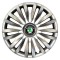 Set 4 Capace Roti 16 inchi (R16) Model 412, Pentru Skoda
