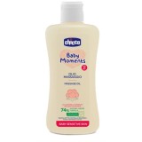 Ulei de masaj dermatologic Chicco Baby Moments Sensitive, 200ml, 0 luni+