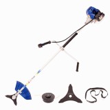 Cumpara ieftin Motocoasa Micul Fermier GF-1310 Blue, benzina, 3.4 CP, 9000 rpm, complet accesorizata, Model Nou