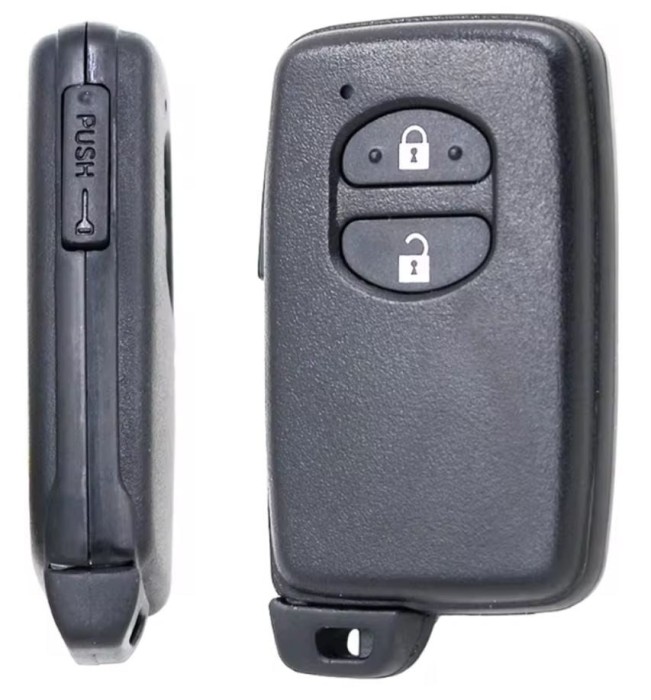 Carcasa cheie auto Techstar&reg; 2 butoane compatibila Toyota Prius XW30 (2009&ndash;2012) &ndash; proximity, lama TOY40
