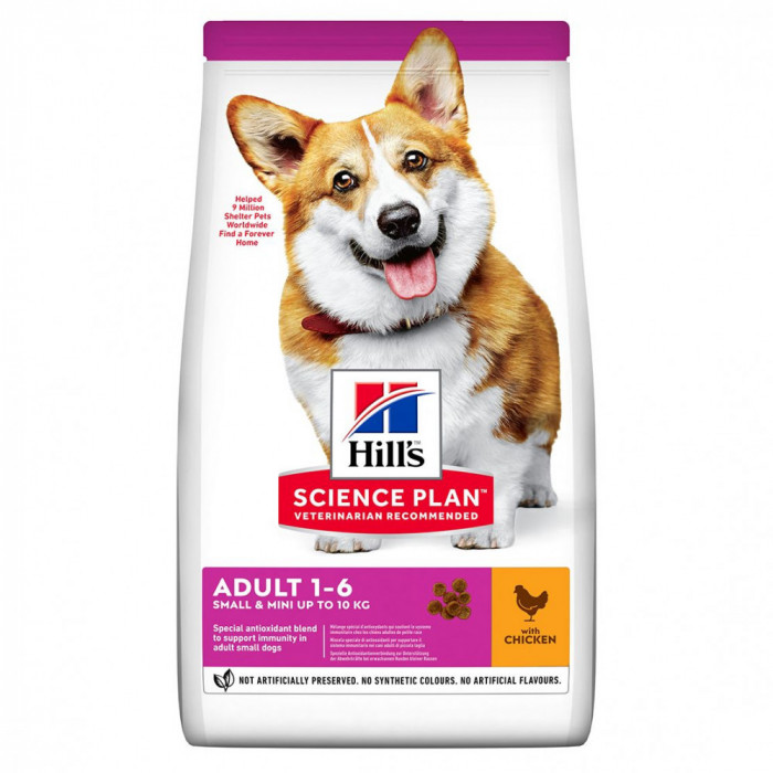 Hill&amp;#039;s Science Plan Canine Adult Small &amp;amp; Mini Chicken 3 kg