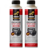 Pachet 2 x Aditiv Kross antiscurgere ulei si anti fum 250 ml
