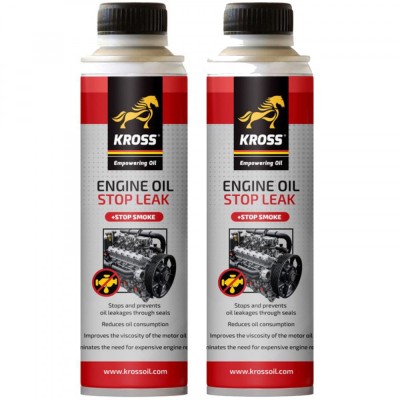 Pachet 2 x Aditiv Kross antiscurgere ulei si anti fum 250 ml foto