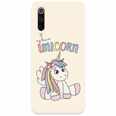 Husa silicon pentru Xiaomi Mi 9, My Love Unicorn foto