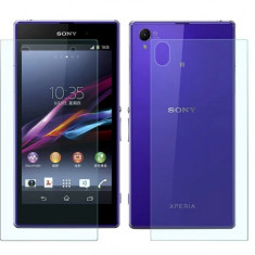 Folie Sticla Sony Xperia Z1 Front+Back Tempered Glass Ecran Display LCD