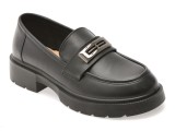 Mocasini GRYXX negri, 8987, din piele naturala