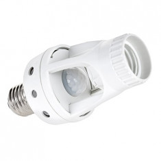 Dulie E27 cu senzor de miscare 360&deg; si senzor de lumina, 230V