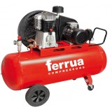 Compresor de aer FB10-500 CT10 FERRUA, debit aer aspirat 1.230 l/min, capacitate butelie 500 L, presiune 11bar, 400V