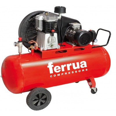 Compresor de aer FB10-500 CT10 FERRUA, debit aer aspirat 1.230 l/min, capacitate butelie 500 L, presiune 11bar, 400V foto