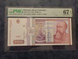 Bancnota gradata 10.000lei din 1994 PMG67EPQ