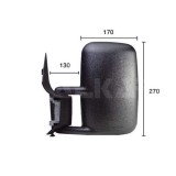 Oglinda exterioara Vw Lt 28, Alkar 9202910, parte montare : Dreapta