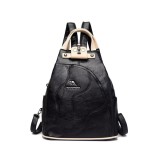 Cumpara ieftin Rucsac dama, Viella GT3592, Negru/Crem