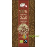 Ciocolata Neagra 100% Cacao Ecologica/Bio 90g