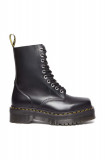 Dr. Martens bocanci de piele 1490 Quad Squared femei, culoarea negru, cu platforma, DM31147001