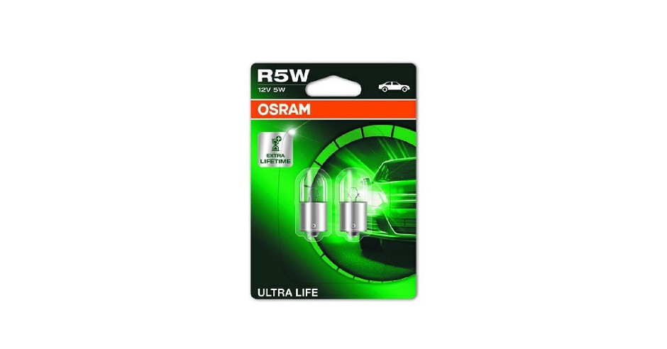 Set 2 becuri R5W Osram 12V Ultra Life blister | Okazii.ro