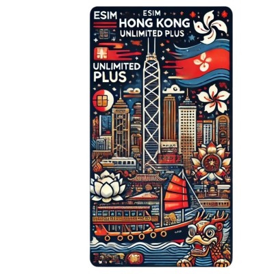 eSIM Hong Kong, Unlimited Plus, 30 Days foto