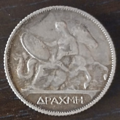 Moneda Grecia - 1 Drachme 1910 - Argint