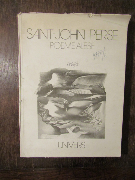 Saint-John Perse - Poeme alese