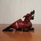 Statueta asiatica Feng Shui pt Afaceri |Dragonul Pi Xie |jad vechi