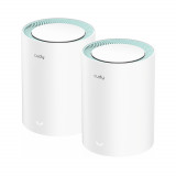 Sistem Mesh Wi-Fi pentru intreaga casa AC1200 Gigabit M1300(2-Pack) Cudy