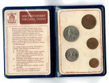 Marea Britanie1968-71 - Set 5 monede, decimal coinage, in folder